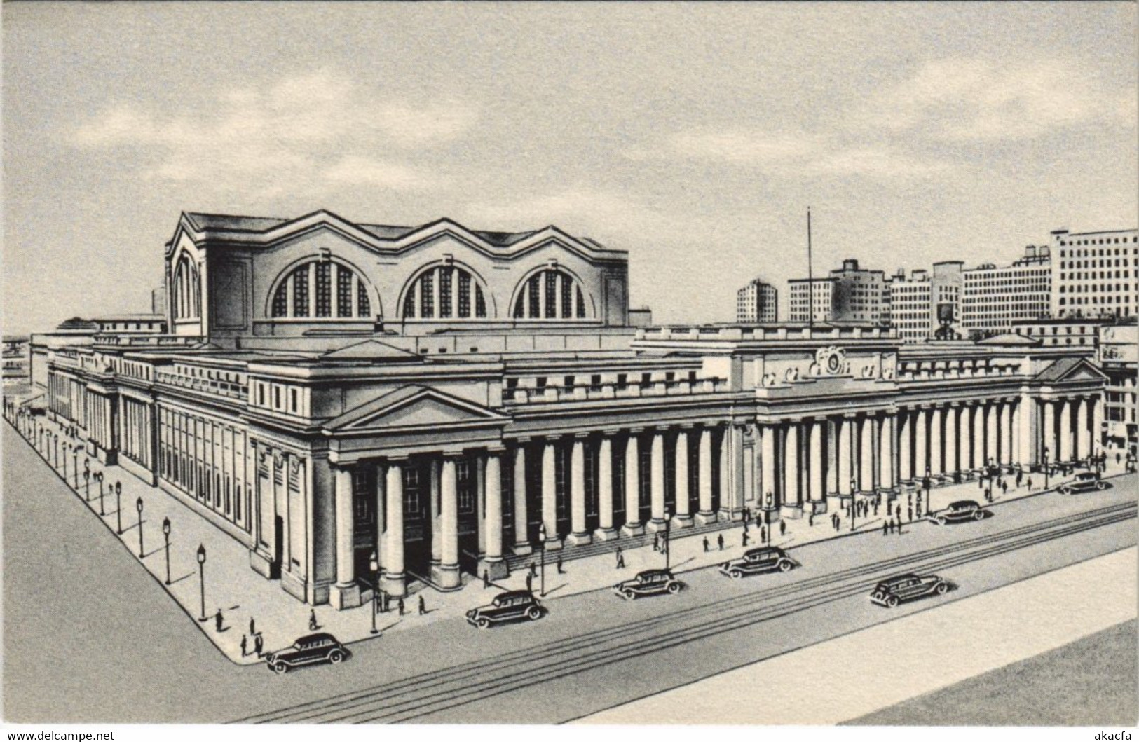 CPA AK Pennsylvania Station NEW YORK CITY USA (790420) - Transportes