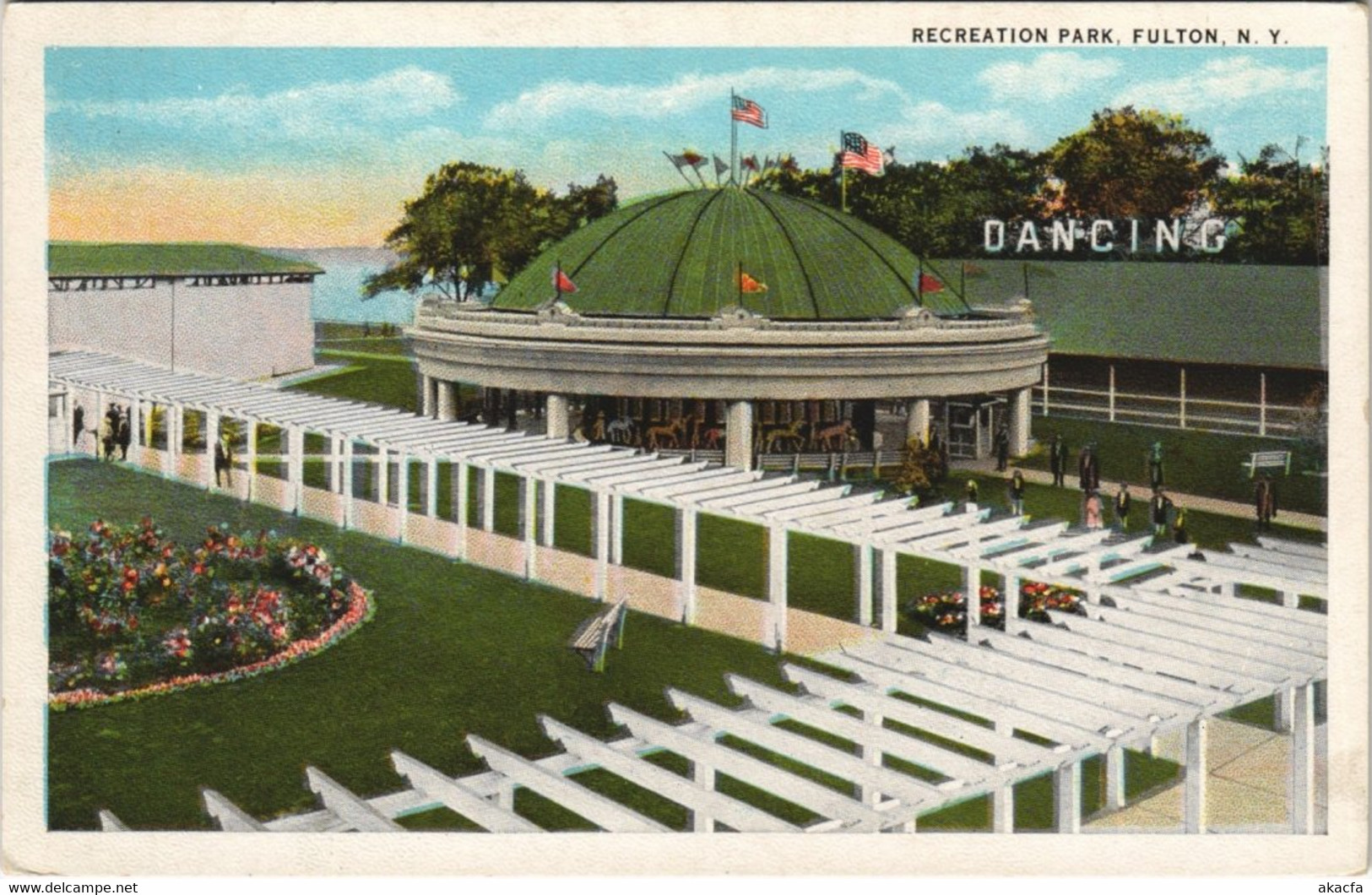 CPA AK Recreation Park Fulton NEW YORK CITY USA (790446) - Parchi & Giardini