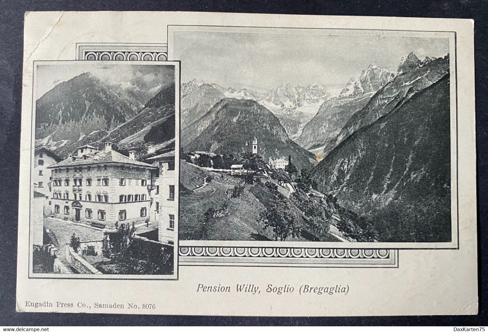 Soglio (Bregaglia) Pension Willy/ Zustand Beachten - Bregaglia