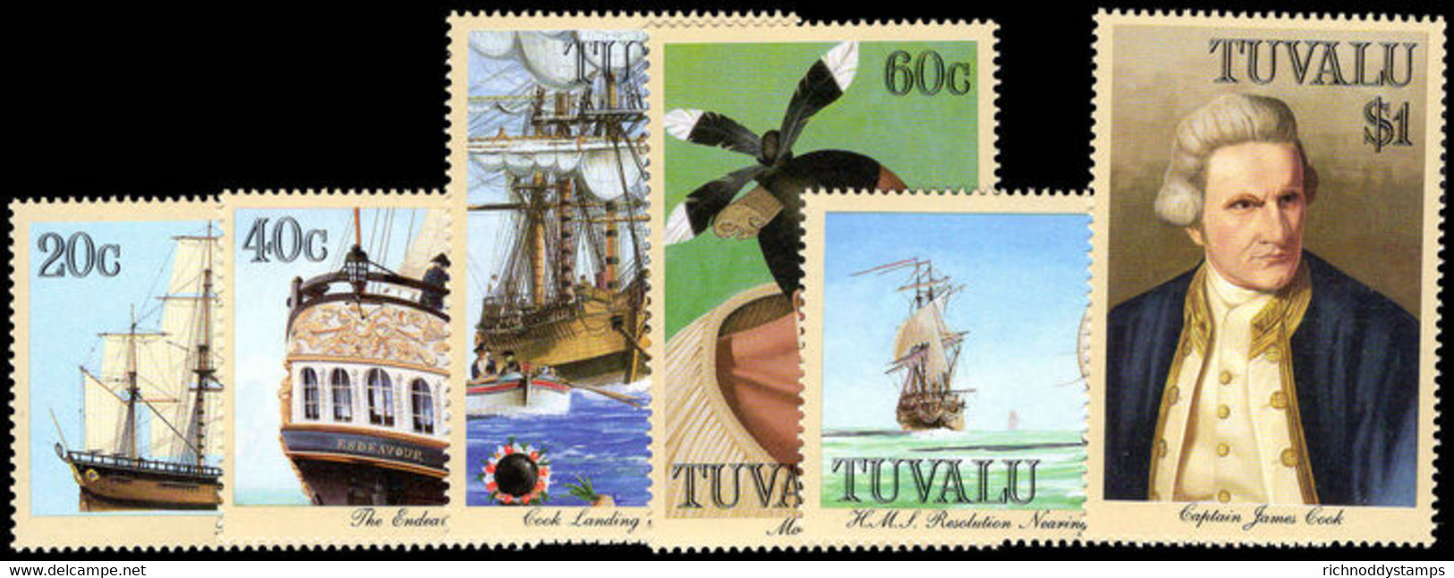 Tuvalu 1988 Voyages Of Captain Cook Unmounted Mint. - Tuvalu