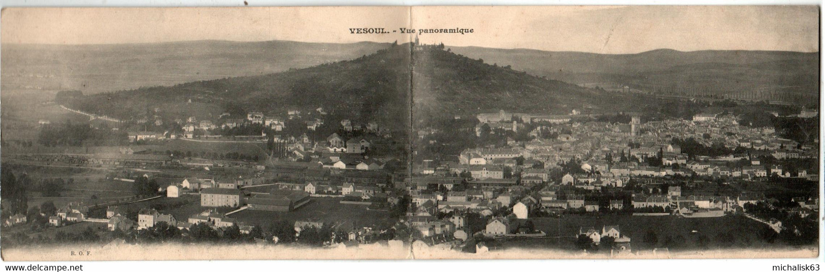 51bd 927 CPA - VESOUL - VUE PANORAMIQUE - Vesoul