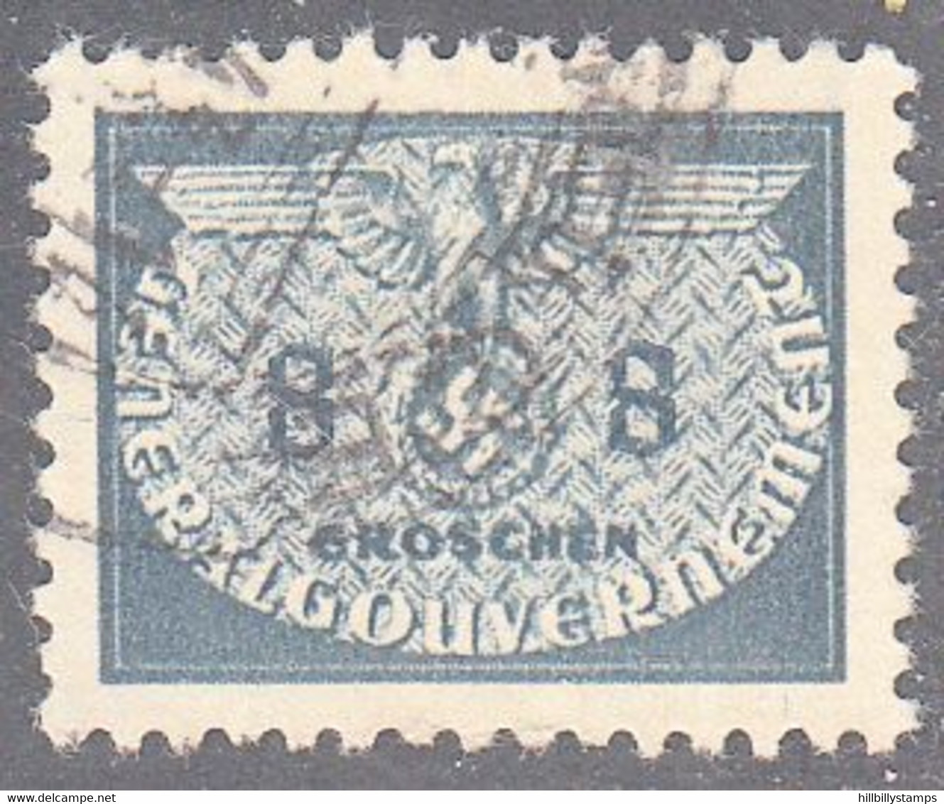 POLAND    SCOTT NO.N017    USED  YEAR  1940 - Otros & Sin Clasificación