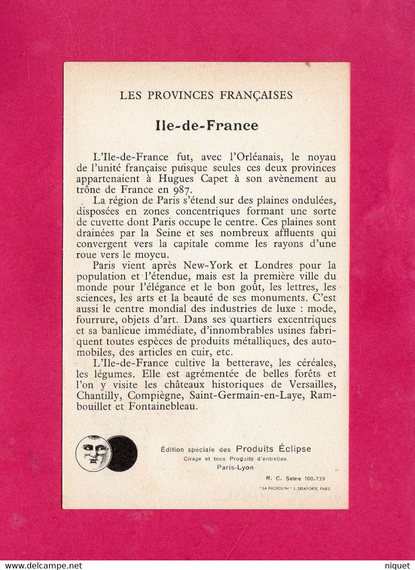 Les Provinces Françaises, ILE DE FRANCE, (L. Delaporte) - Ile-de-France