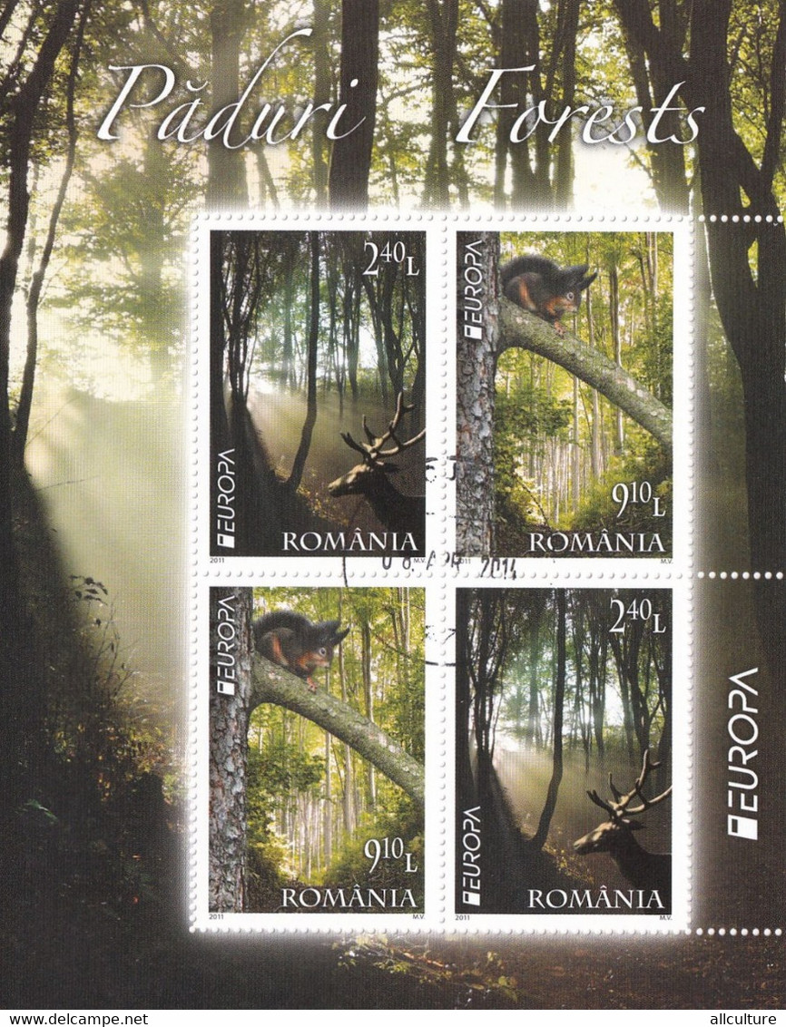 FOREST EUROPA ROMANIA  BLOCK ROMANIA 2011 - Andere & Zonder Classificatie