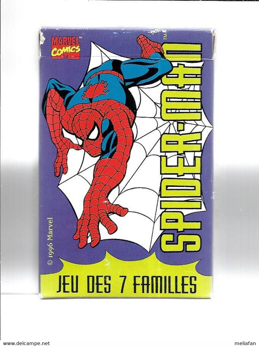 Z763 - JEU DES 7 FAMILLES SPIDERMAN - Autres & Non Classés