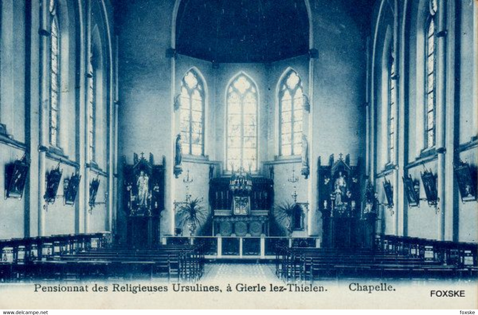 * 6.123 - Gierle-lez-Thielen - Pensionnat Des Religieuses Ursulines - Chapelle - Lille