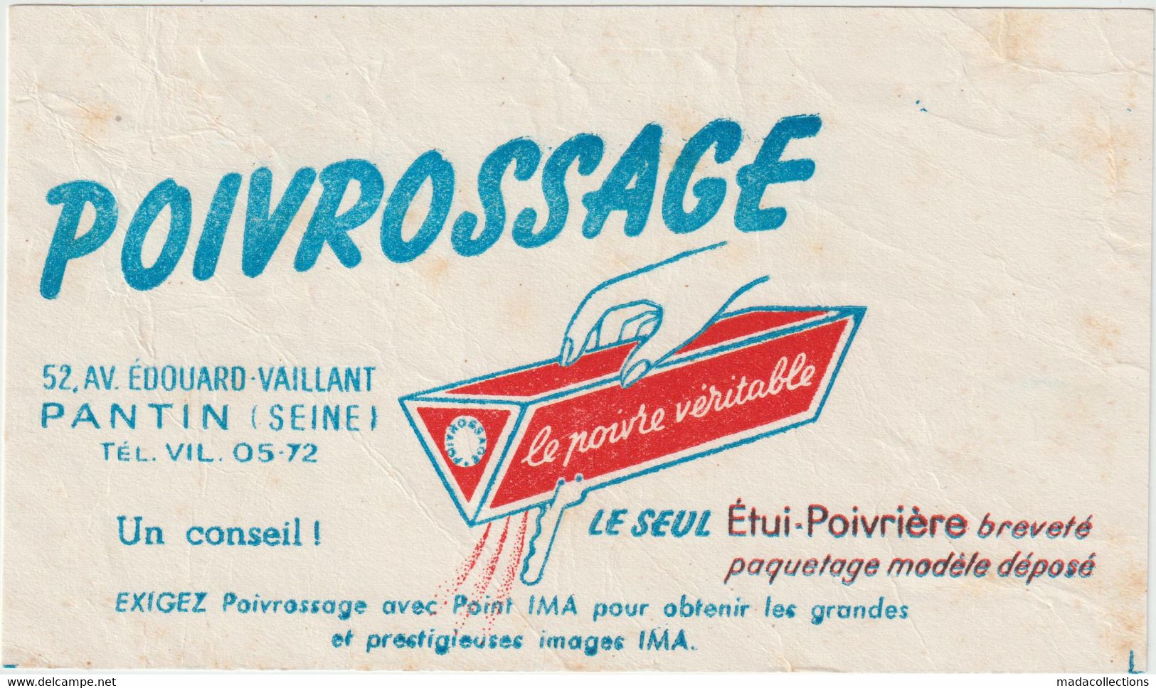 Poivrossage - Etui Poivrière Pantin (93) - P