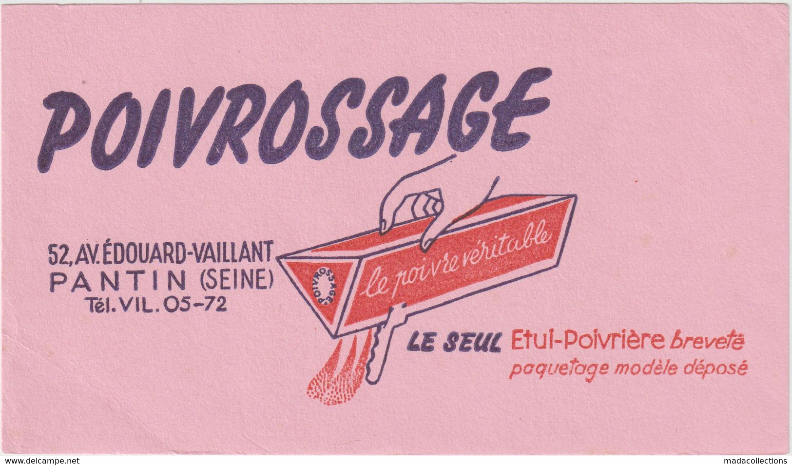 Poivrossage - Etui Poivrière Pantin (93) - P