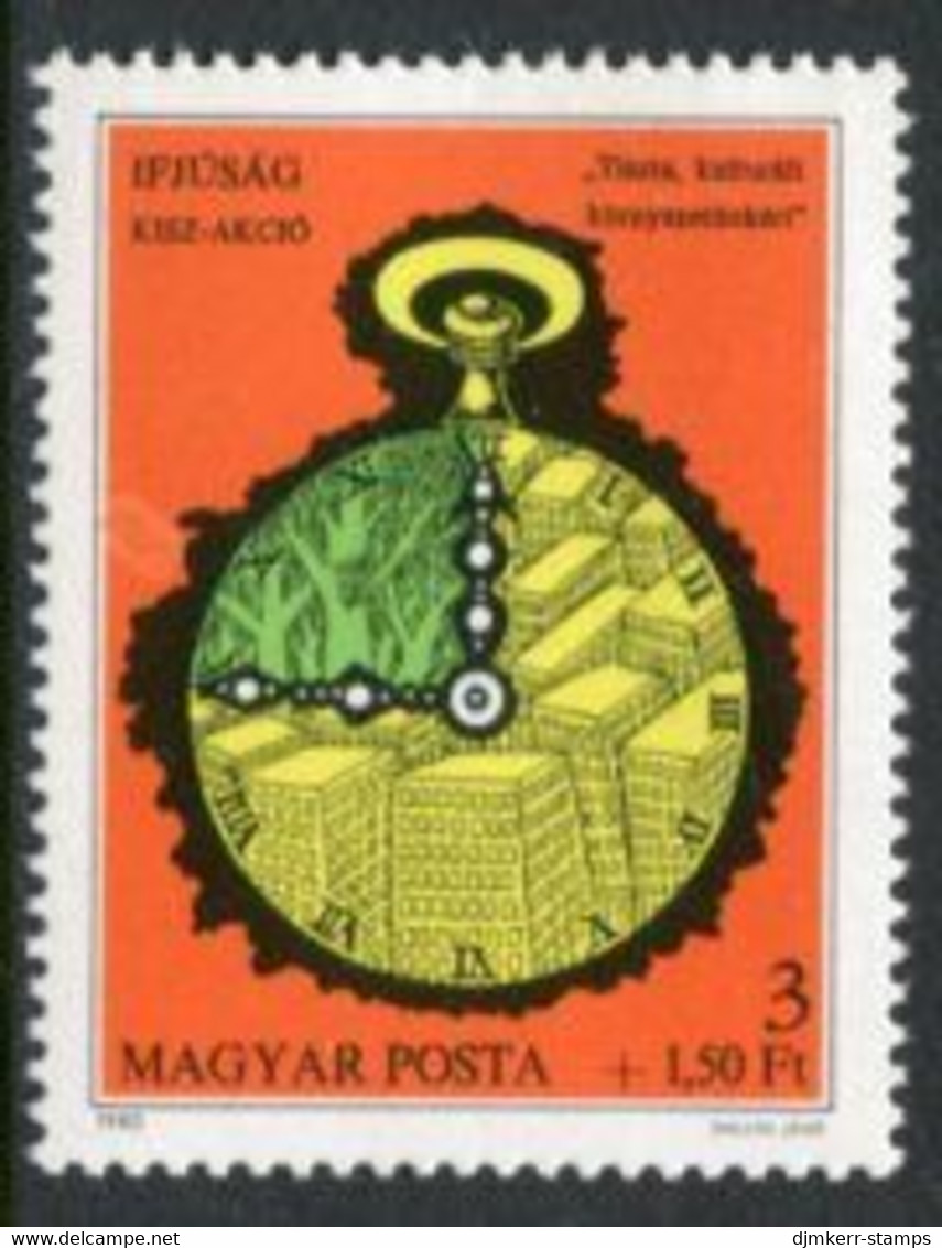 HUNGARY 1980 Youth Stamp Exhibition MNH / **.  Michel 3426 - Ungebraucht
