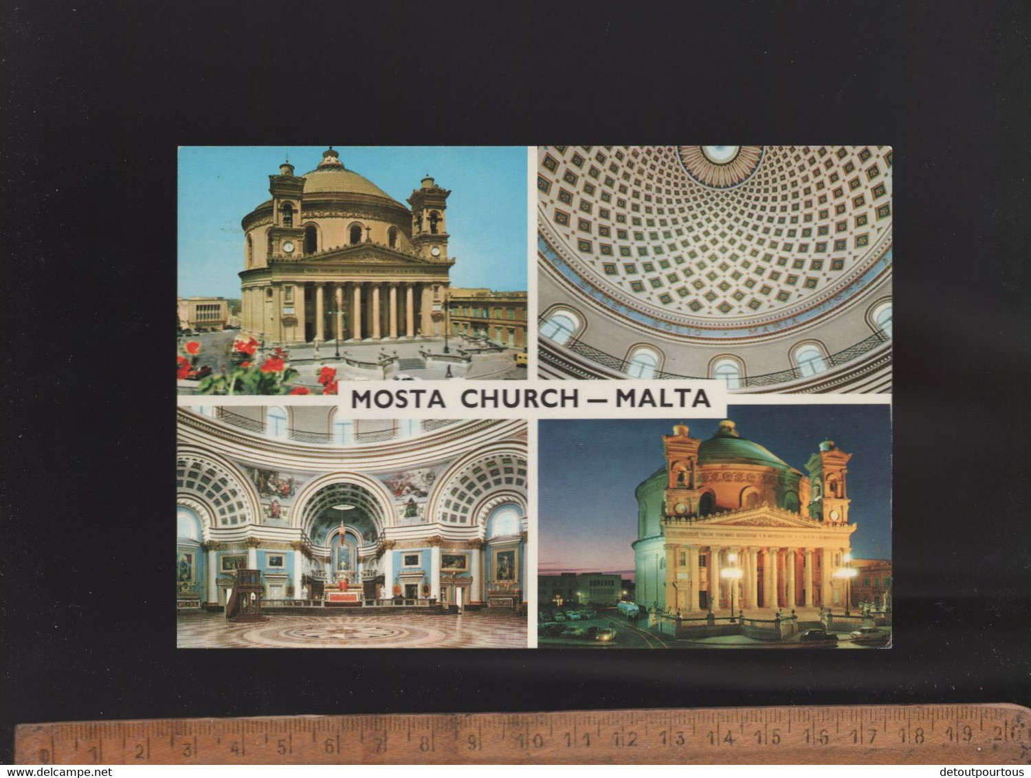 MALTE MALTA :  MOSTA Church - Malte