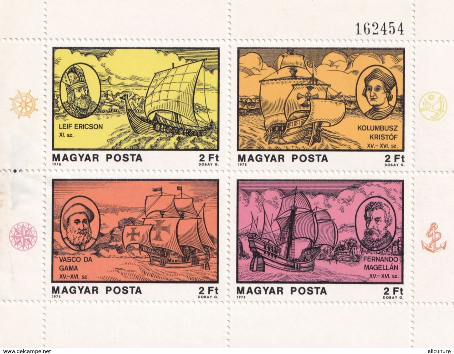 MAGYAR POSTA BLOCK   MLH - Unused Stamps