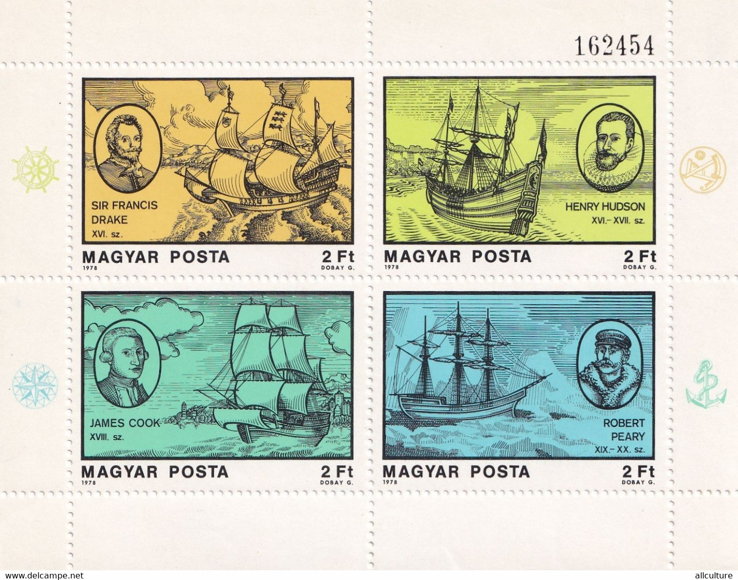 MAGYAR POSTA BLOCK   MLH - Unused Stamps