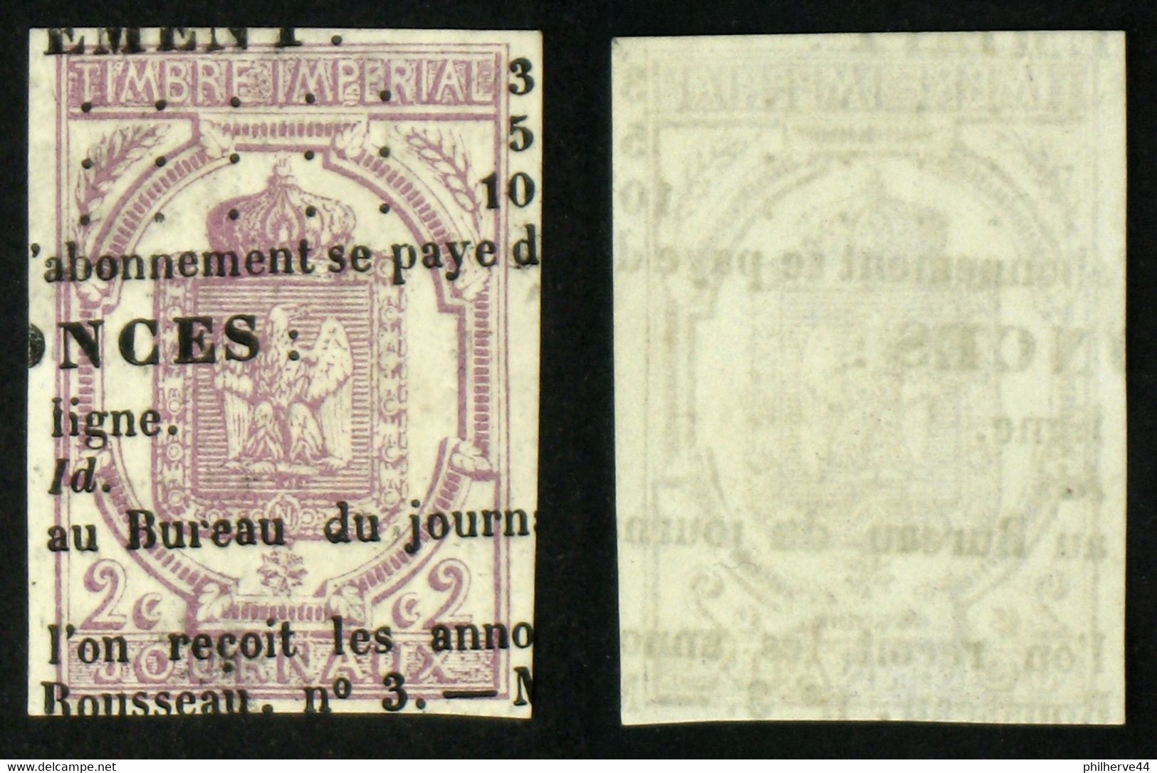 JOURNAUX N° 1 -  TB Cote 85€ - Zeitungsmarken (Streifbänder)