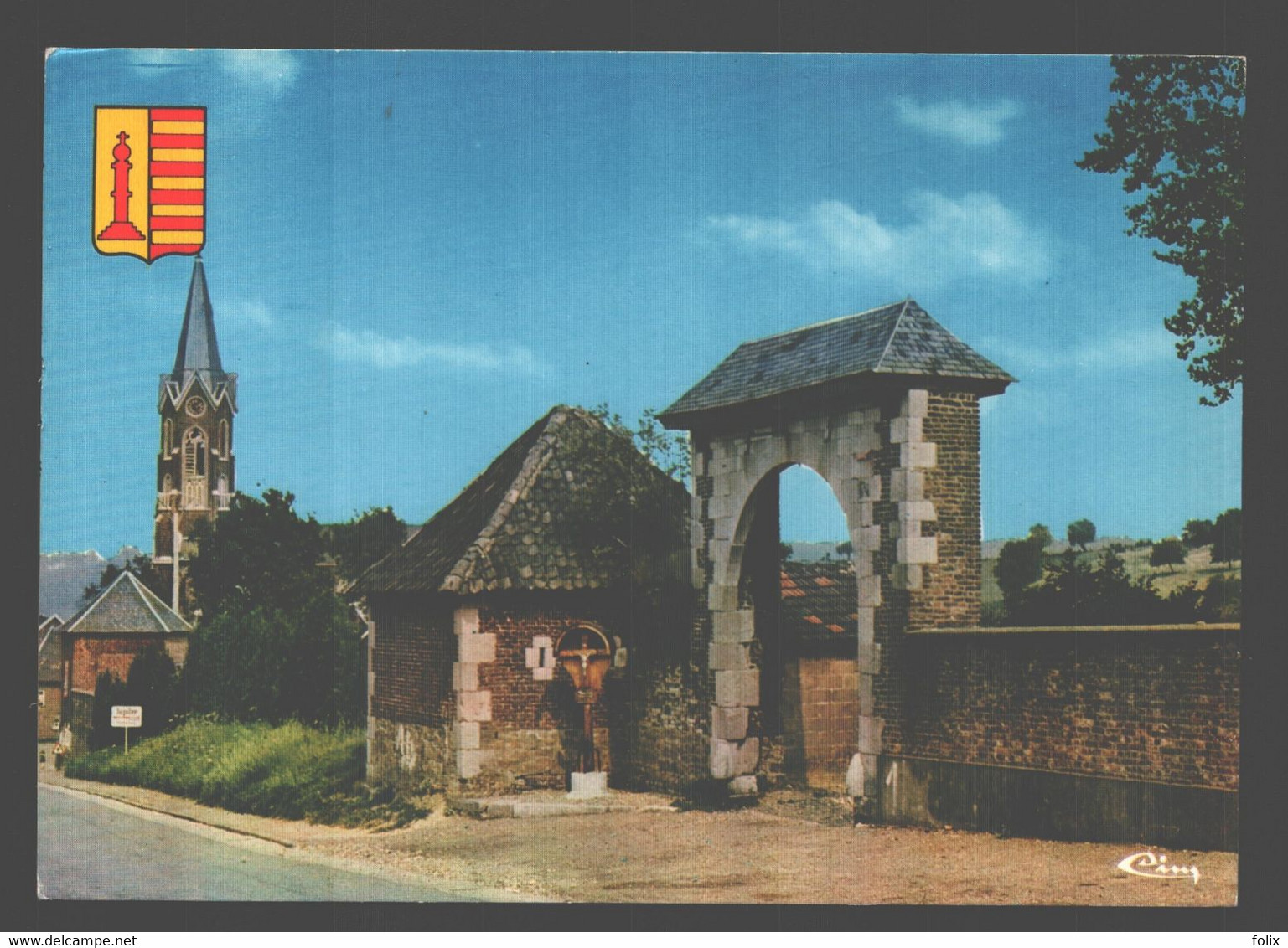 Remersdael - Entrée De Ferme Et Tour De L'église - Fourons - Voeren
