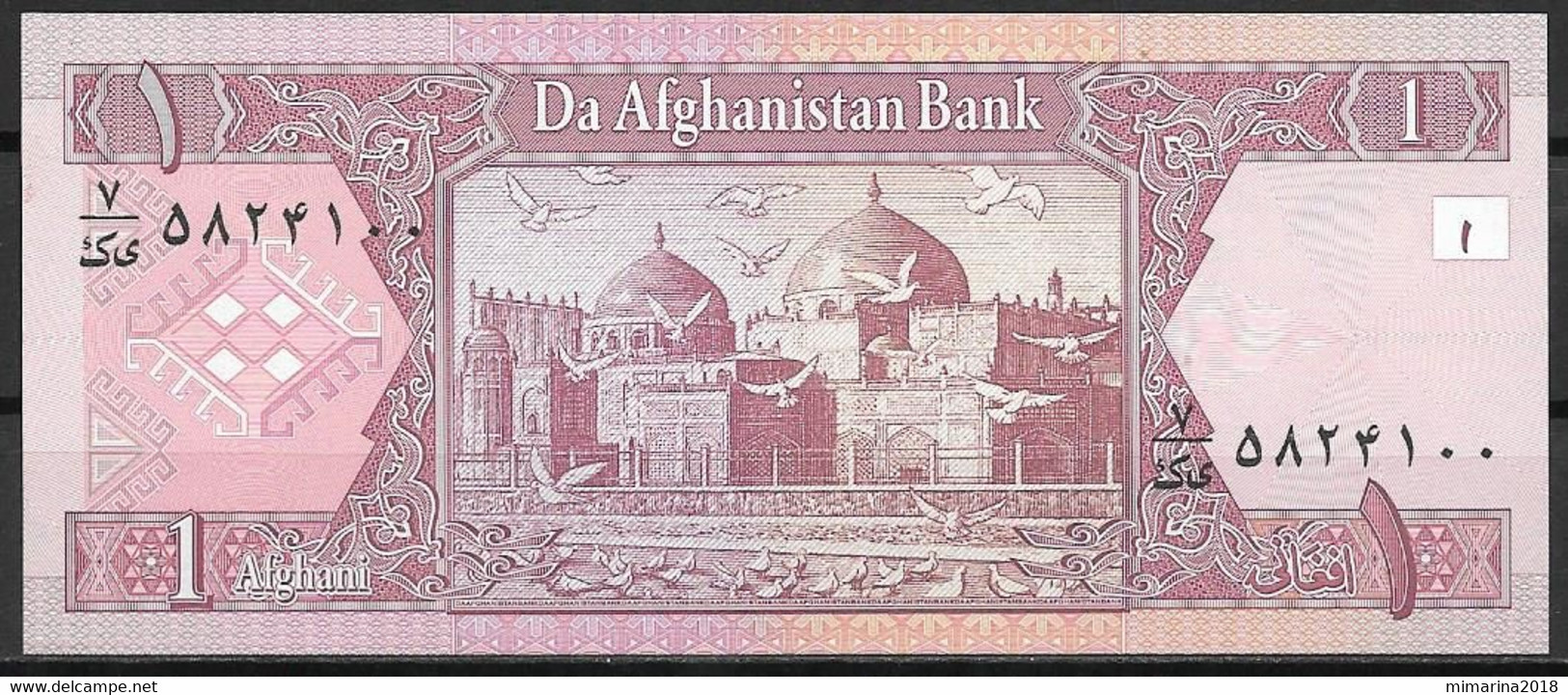 AFGHANISTAN  P64  UNC  1 AFGHANI - Afghanistan