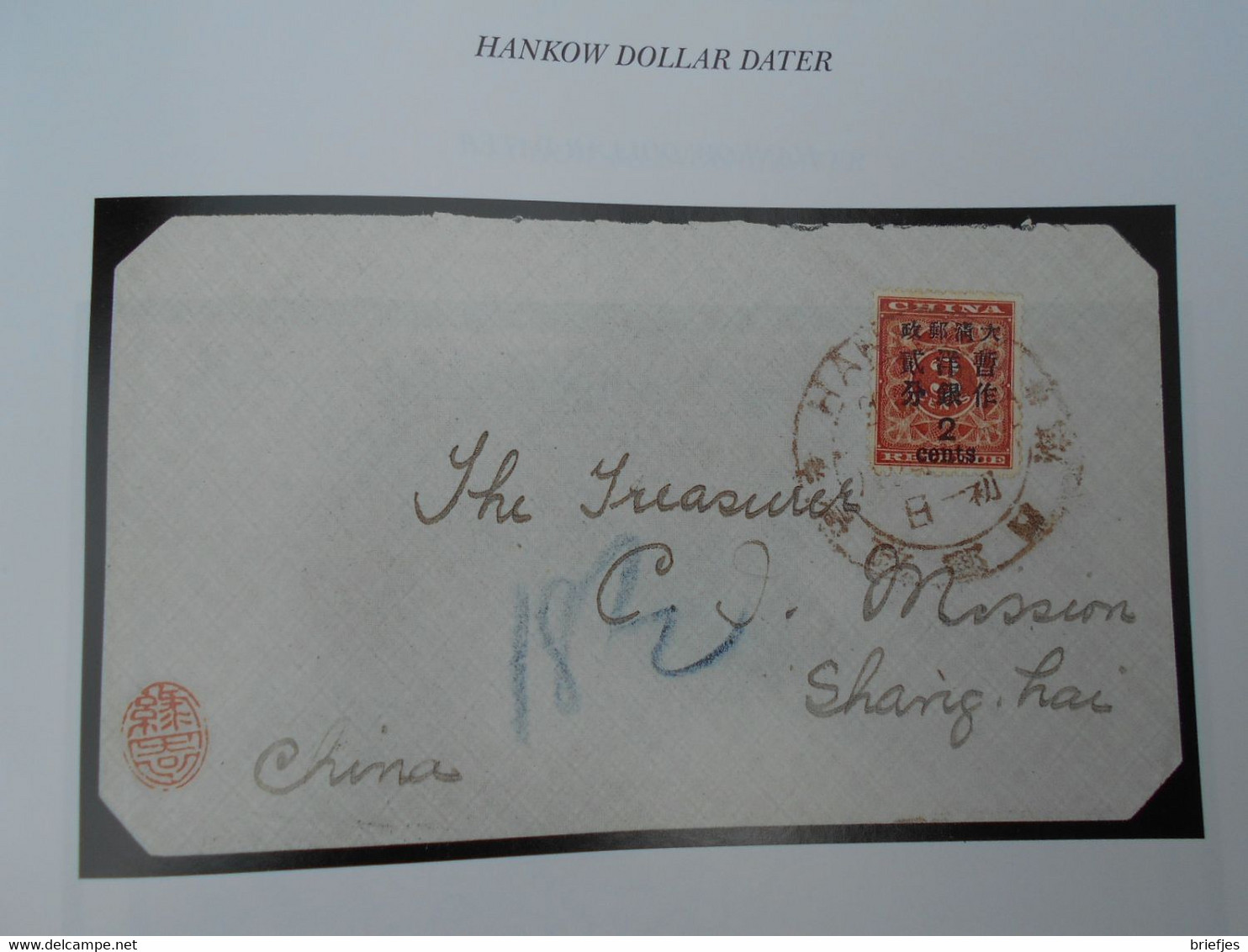 Red Revenue On Cover Largest Specialized Collection Ever,  Described In Detail Auction Catalogue 1996 Sotheby's (111) - Otros