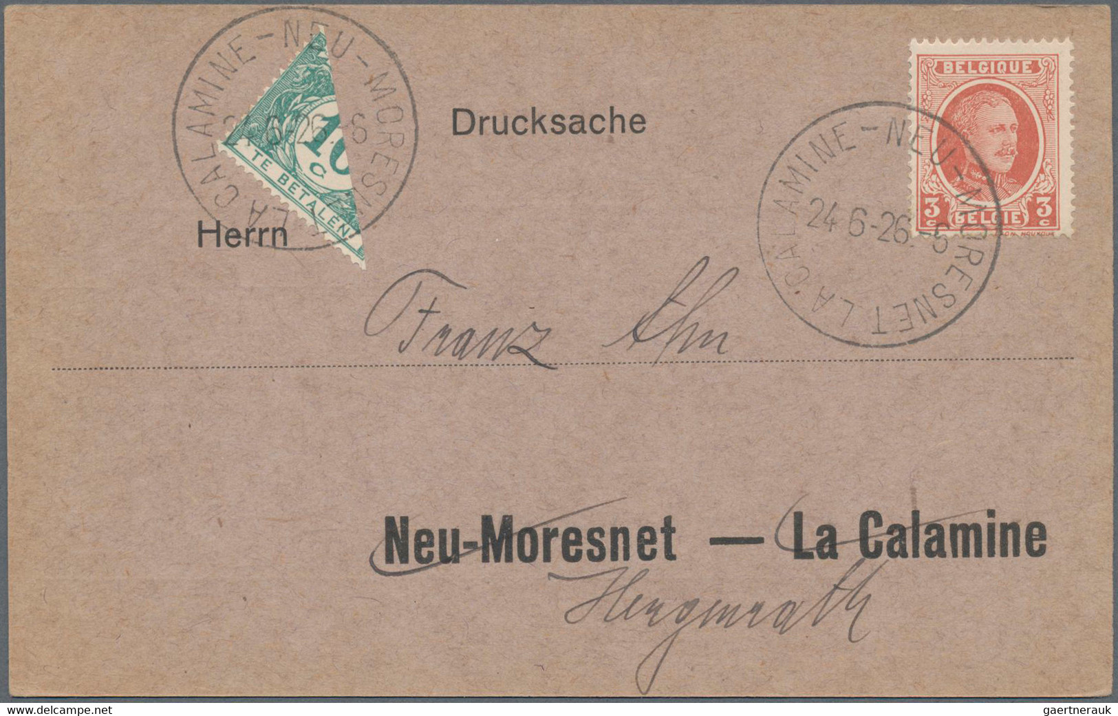 Belgien: 1905/90 (ca.), Approx. 480 Pieces Of Postal Stationeries And Covers Etc., Including Two Inv - Verzamelingen