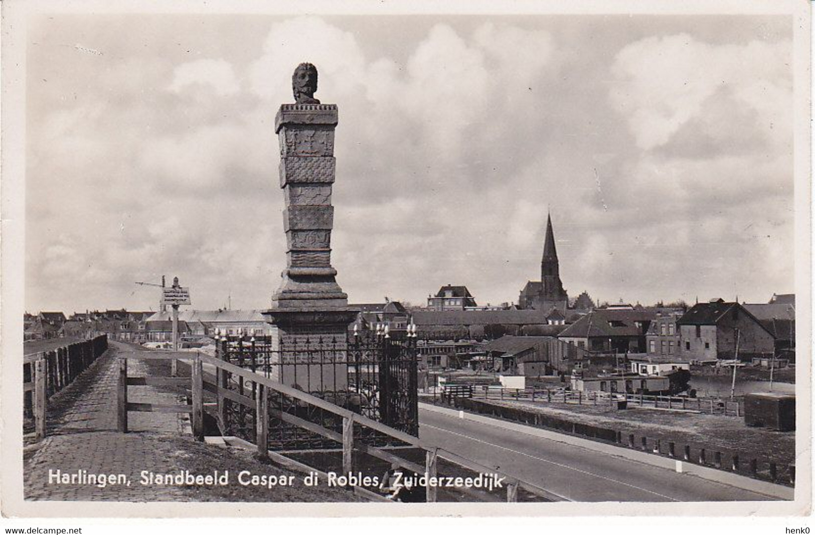 Harlingen Standbeeld Caspar Di Robles OM57 - Harlingen