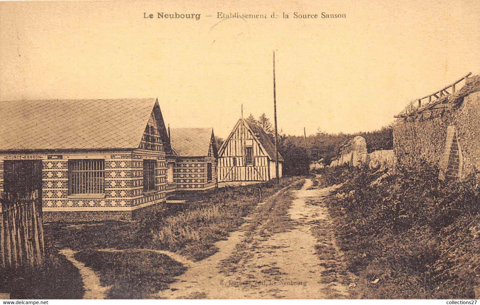 27-LE-NEUBOURG- ETABLISSEMENT DE LA SOURCE SANSON - Le Neubourg