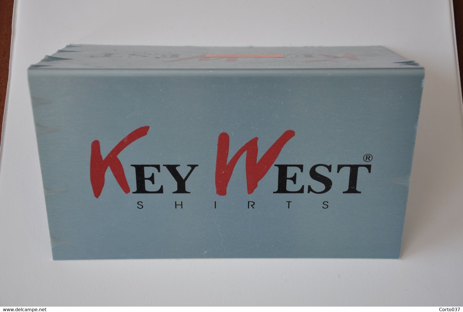 Plaque De Revendeur Neuve - 'Key West Shirts' - Targhe Smaltate (a Partire Dal 1961)