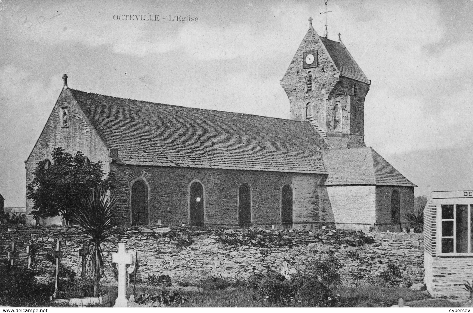 OCTEVILLE - L'Eglise - Cimetière - Octeville