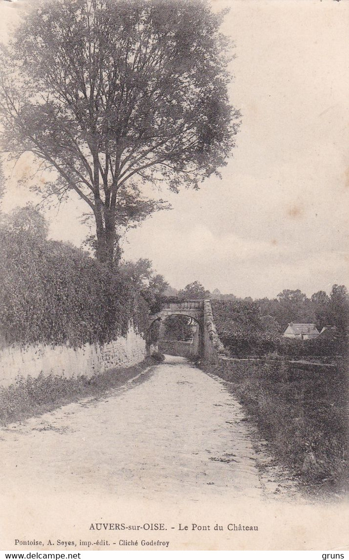 Auvers Sur Oise Le Pont Du Chateau - Auvers Sur Oise