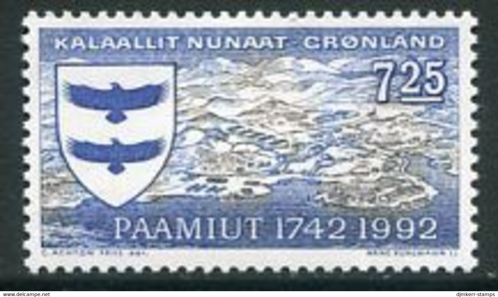 GREENLAND 1992 250th Anniversary Of Paamiut MNH / **.  Michel 225 - Neufs