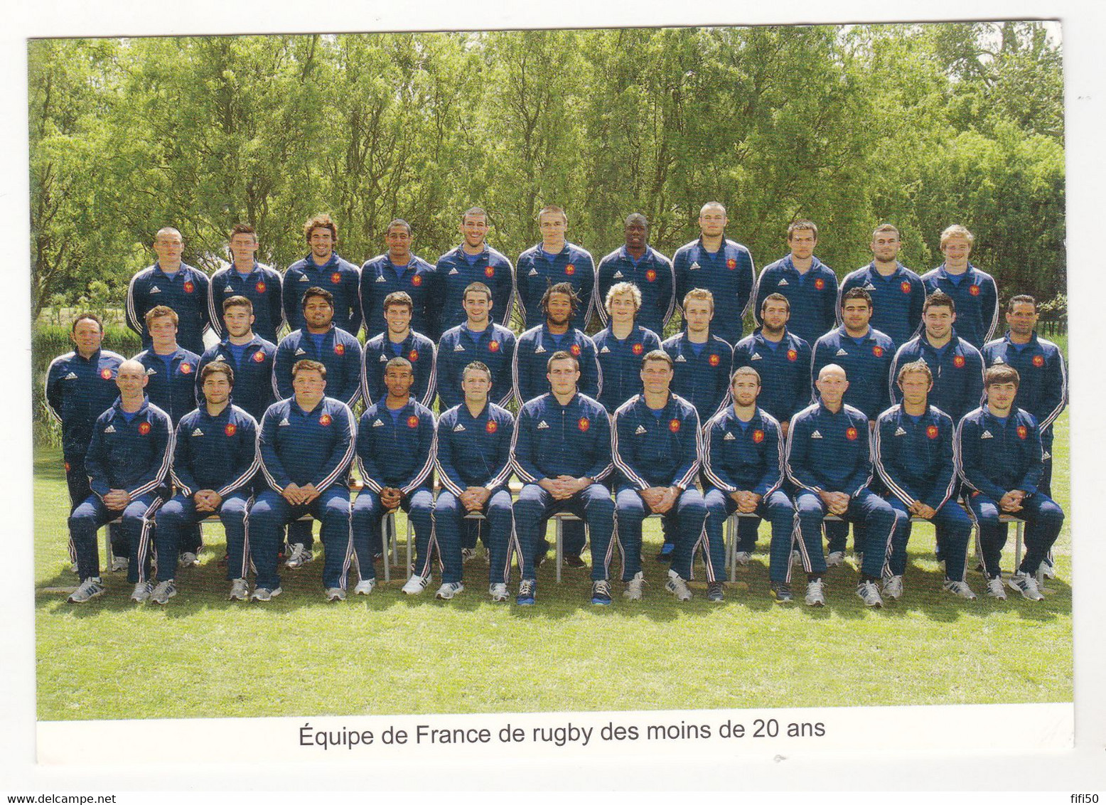 Equipe De France De Rugby Des - De 20 Ans  2013 Regardez Attentivement Plusieurs Pro D1 Sont Là ! - Rugby