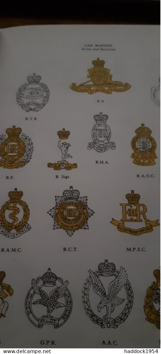 Army Badges And Insignia Since 1945 Book One GUIDO ROSIGNOLI Blandford Press 1976 - War 1939-45