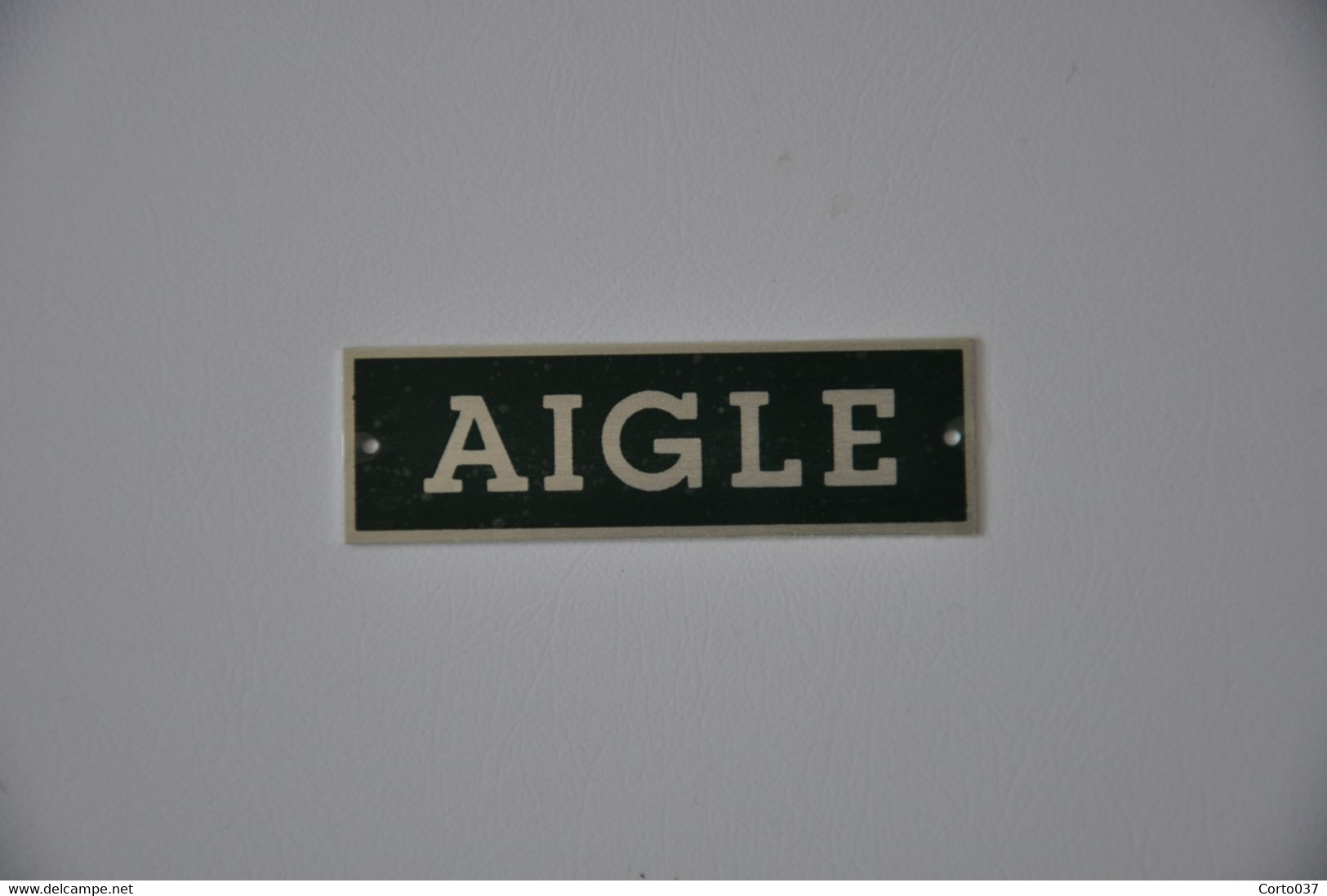 Plaque 'Aigle' - Plaques émaillées (après 1960)