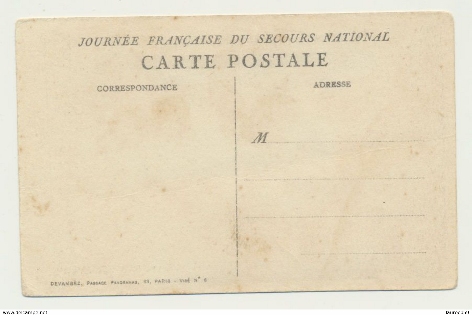 Carte Fantaisie Signée A. WILLETTE 1915 -DESSIN - Militaire - Journée Française Du Secours National - Wilette