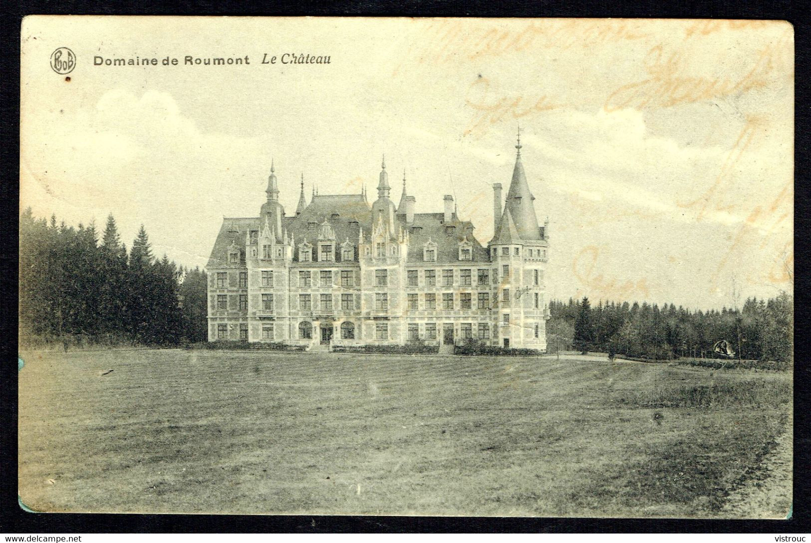 ROUMONT - Domaine; Le Château - Circulé - Circulated - Gelaufen - 1921. - Bertogne