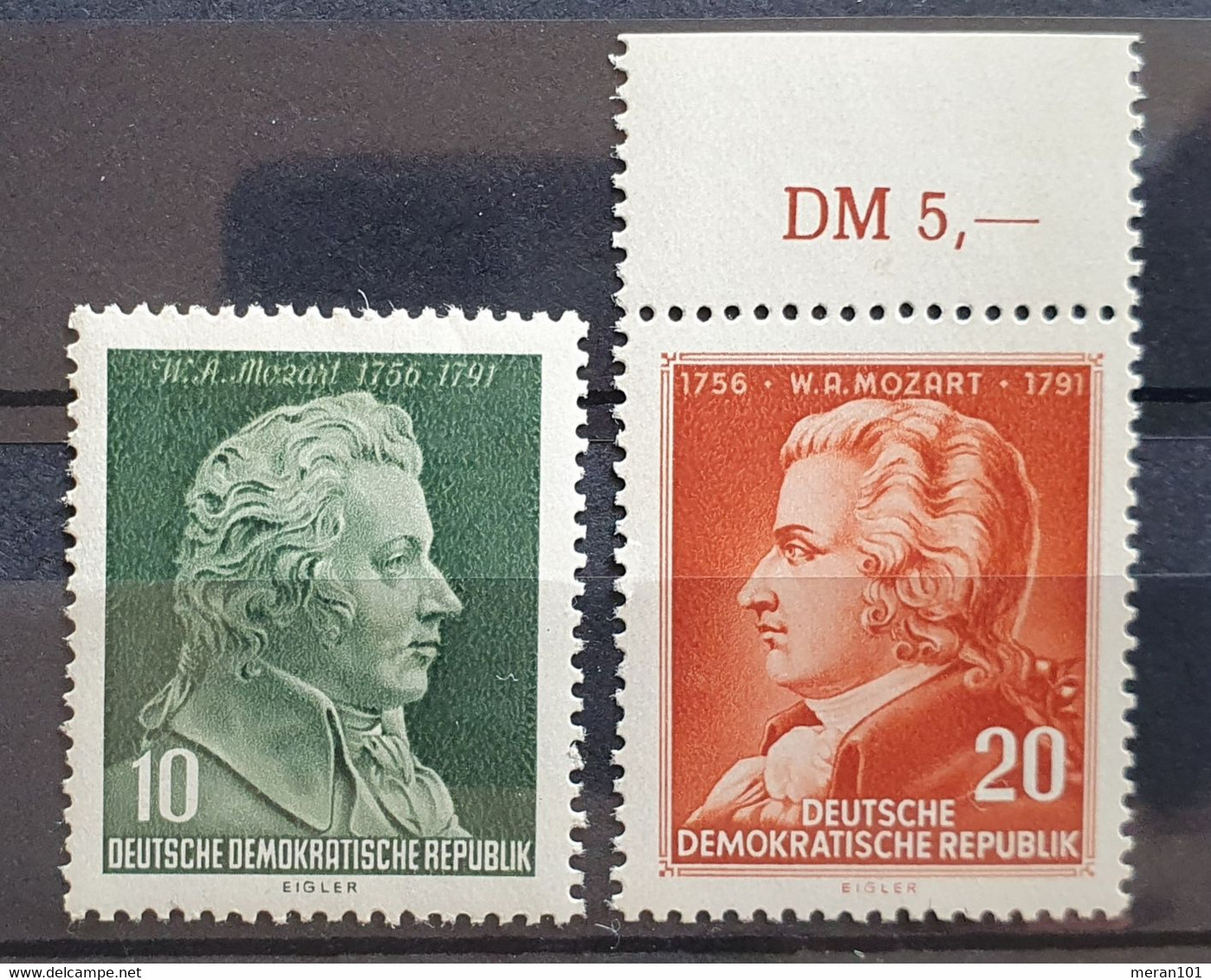 DDR 1956, Mi 510-11 MNH Postfrisch - Nuovi