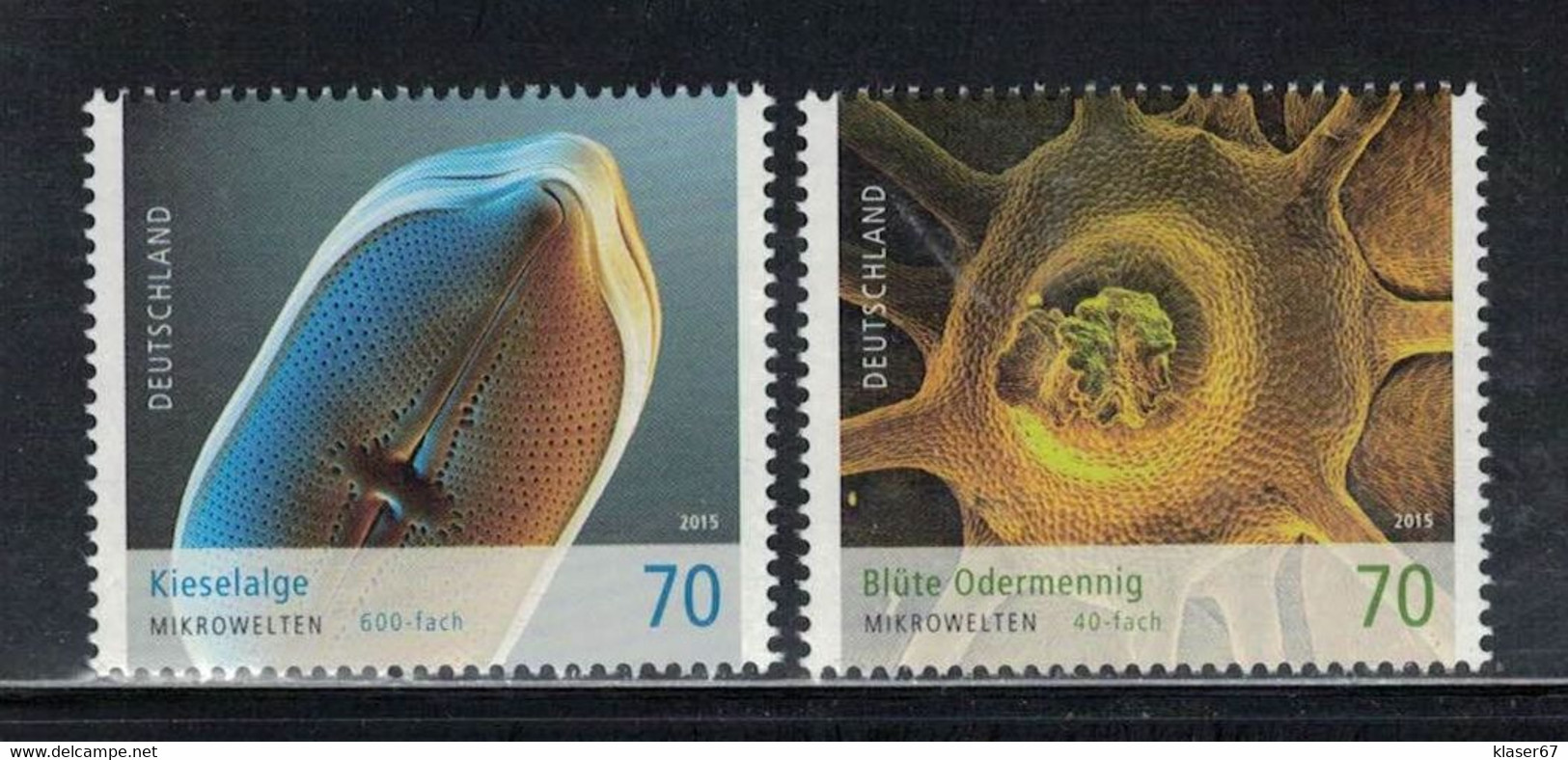 DE 2015 MI 3192-93 MNH - Nuovi