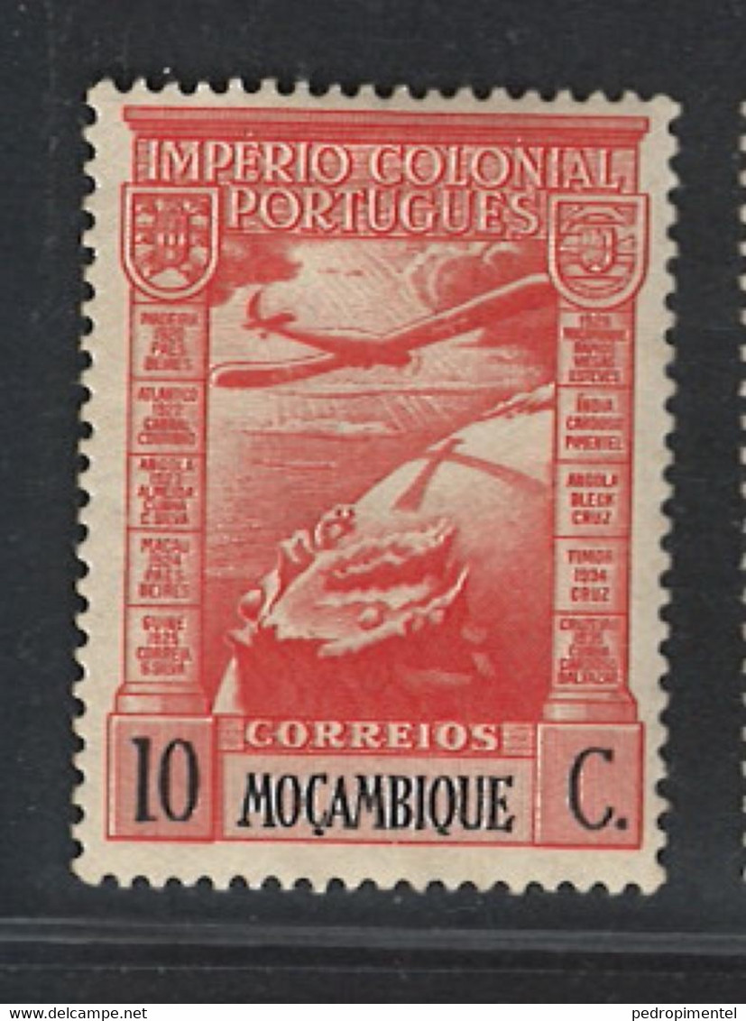 Portugal Mozambique 1938 "Airmail" 10c Condition MH OG Mundifil #1 - Mosambik