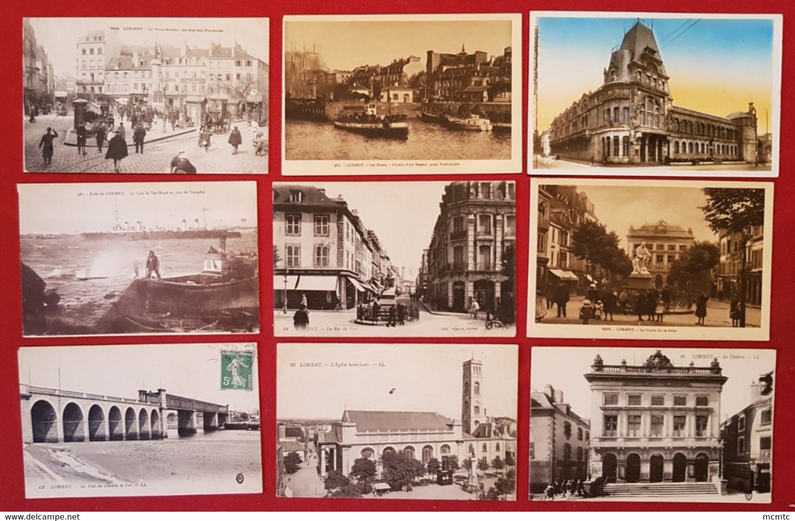 13 Cartes  - Lorient - [56] Morbihan - Lorient