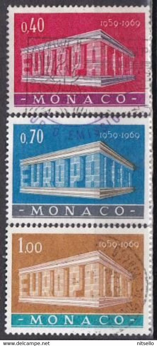LOTE 2198  ///  MONACO  YVERT Nº: 789/791    ¡¡¡ OFERTA - LIQUIDATION - JE LIQUIDE !!! - Used Stamps