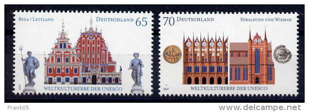 Deutschland / Germany / Allemagne 2007 Riga Stralsund Wismar Kulturerbe Der Menschheit / World Heritage UNESCO ** - UNESCO