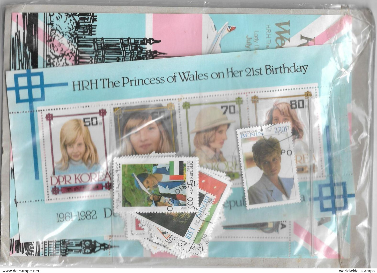Great Britain  Lady Diana Stamps - Ongebruikt