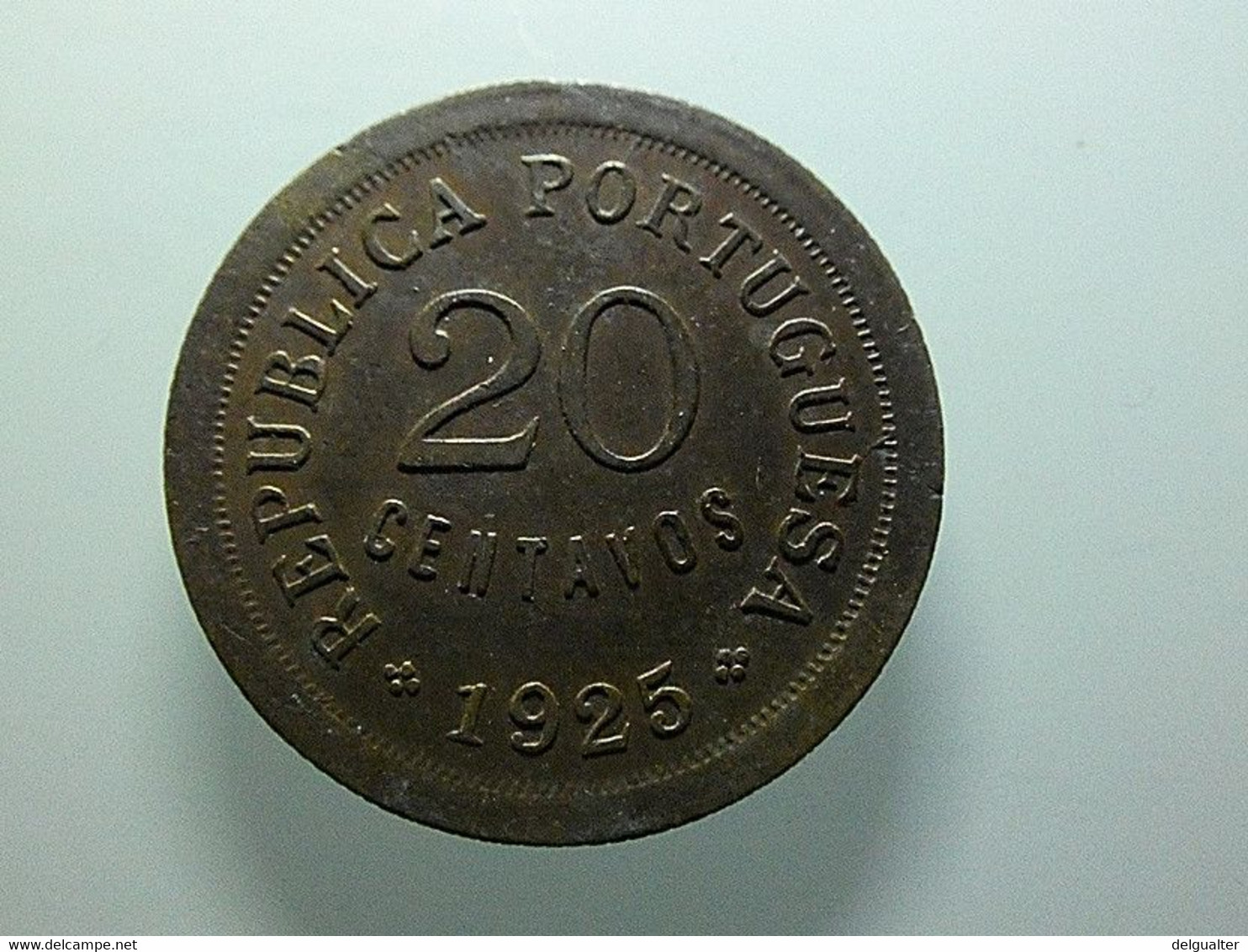 Portugal 20 Centavos 1925 - Portugal