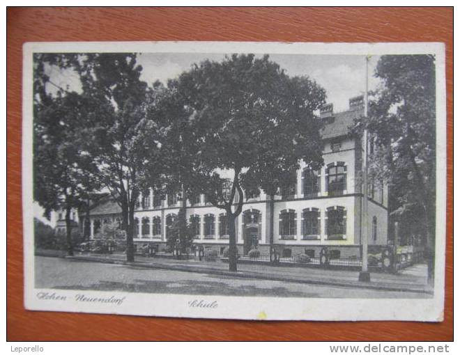 AK HOHEN NEUENDORF Schule Ca.1940  //  D*5309 - Hohen Neuendorf