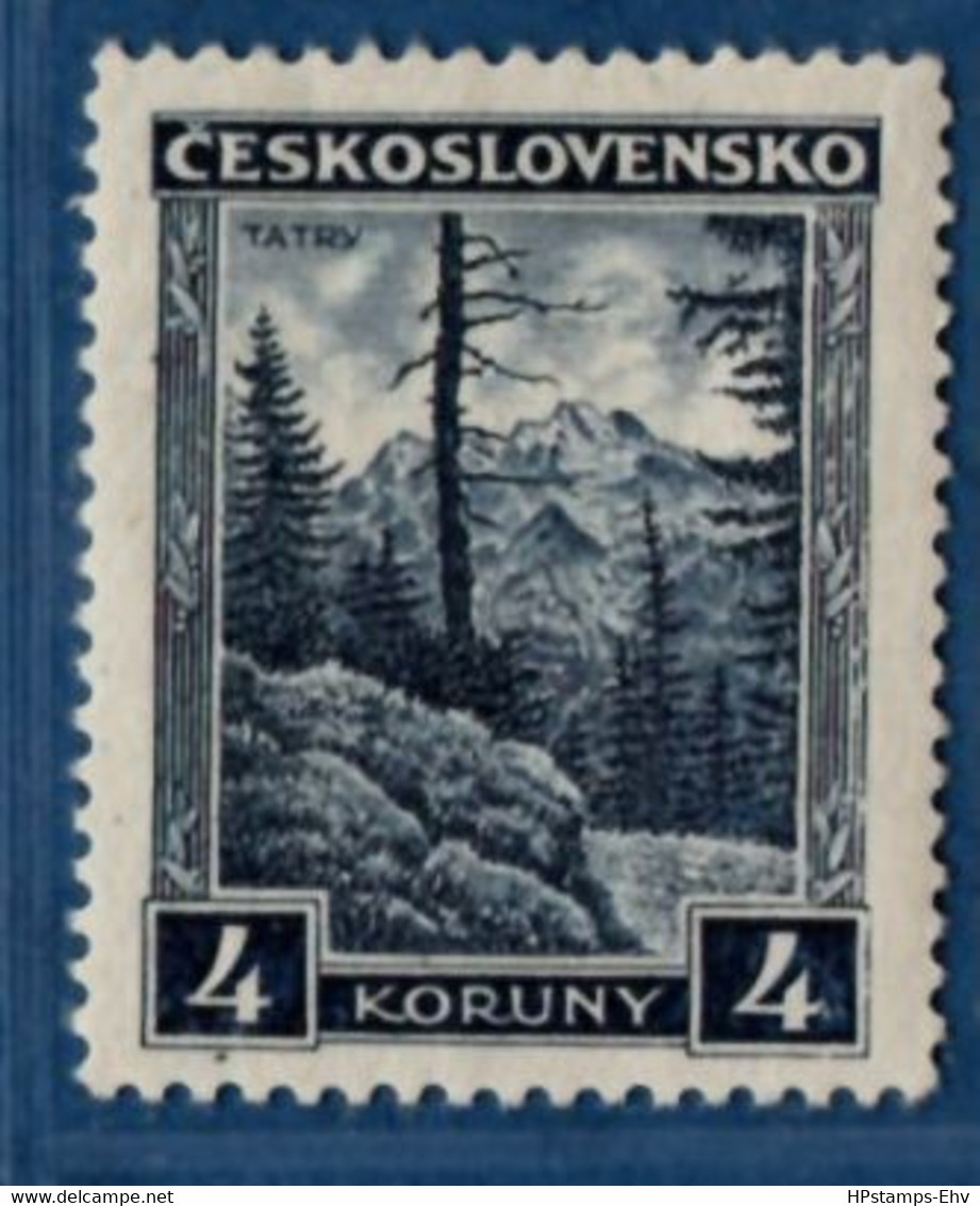 Czechoslovakia 1929 Tatra Mountains 1 Value MNH 2106.1224 - Andere & Zonder Classificatie