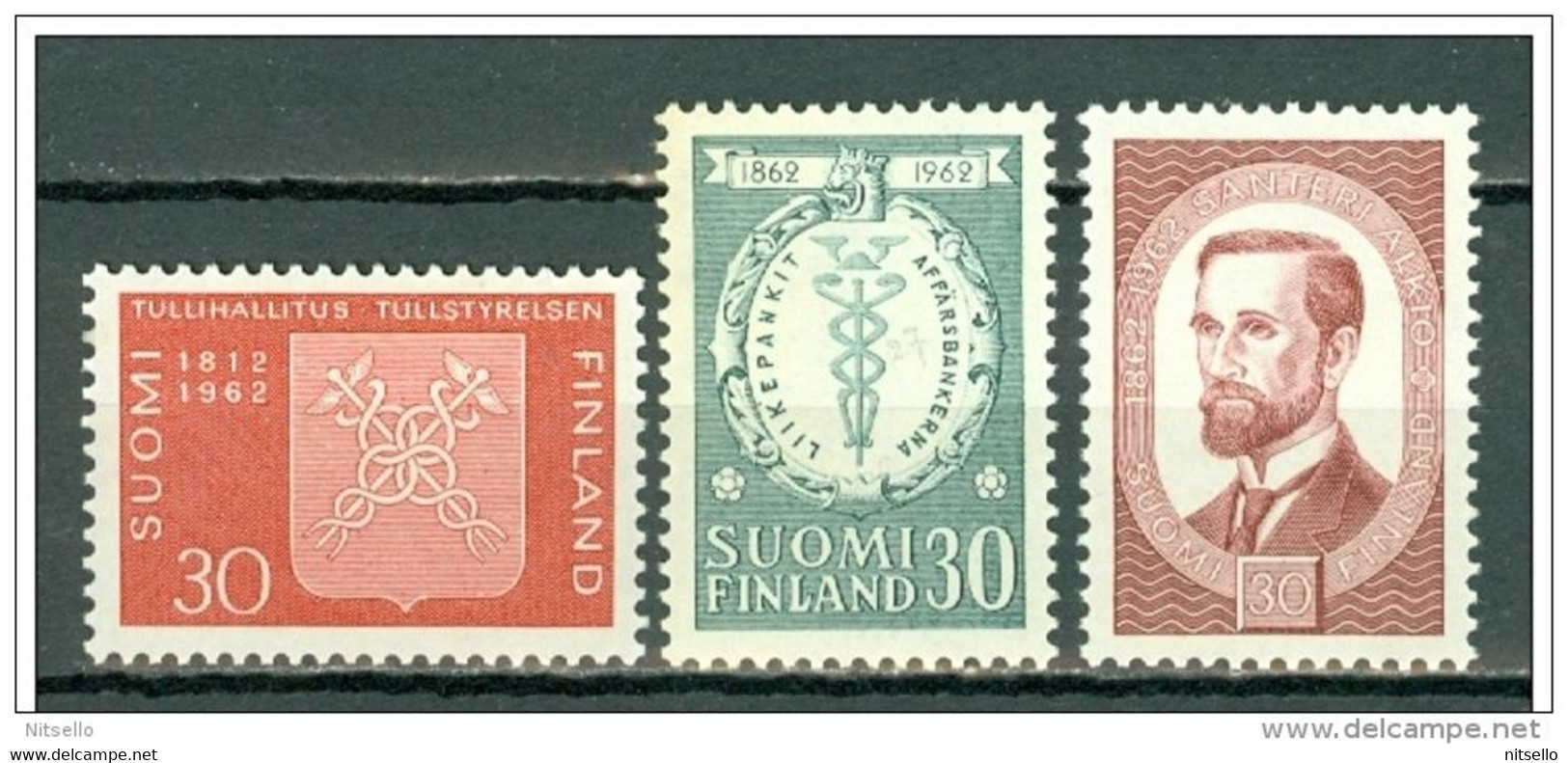 LOTE 2209 ///  FINLANDIA    YVERT Nº:  524/526 **MNH    ¡¡¡ OFERTA - LIQUIDATION - JE LIQUIDE !!! - Unused Stamps