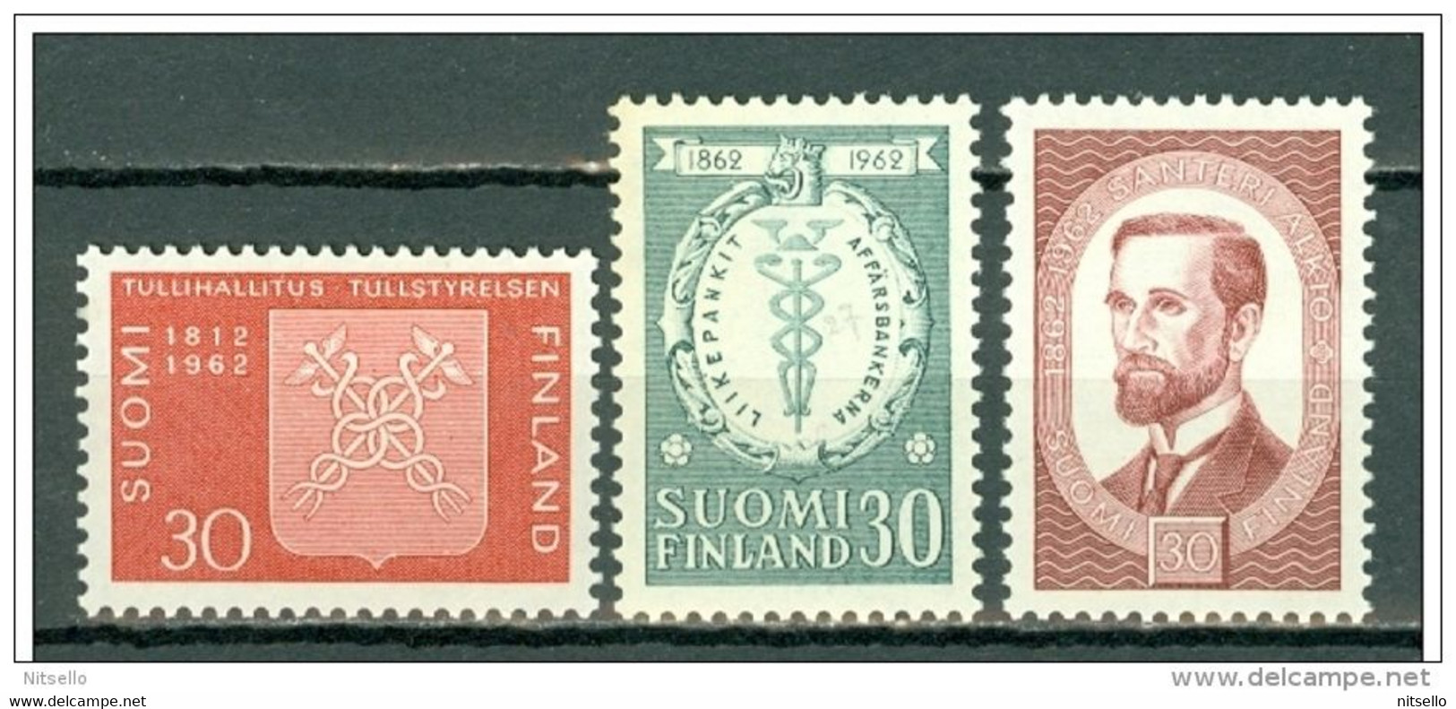 LOTE 2209 ///  FINLANDIA    YVERT Nº:  524/526 **MNH    ¡¡¡ OFERTA - LIQUIDATION - JE LIQUIDE !!! - Ongebruikt