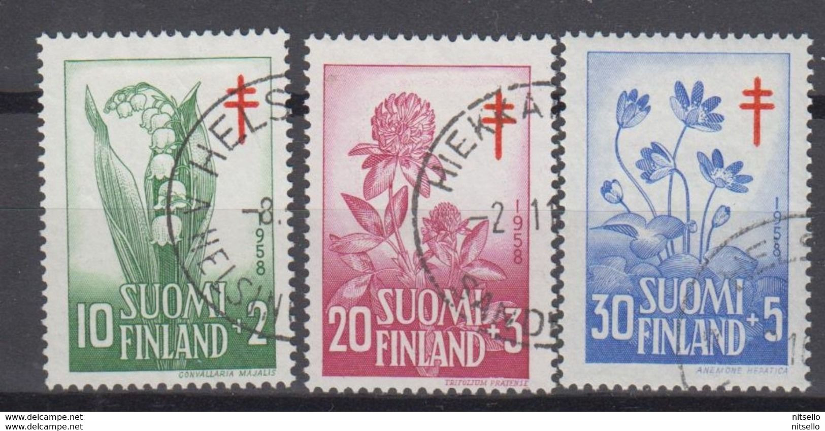 LOTE 2209 ///  FINLANDIA    YVERT Nº:  472/474 **MNH    ¡¡¡ OFERTA - LIQUIDATION - JE LIQUIDE !!! - Used Stamps