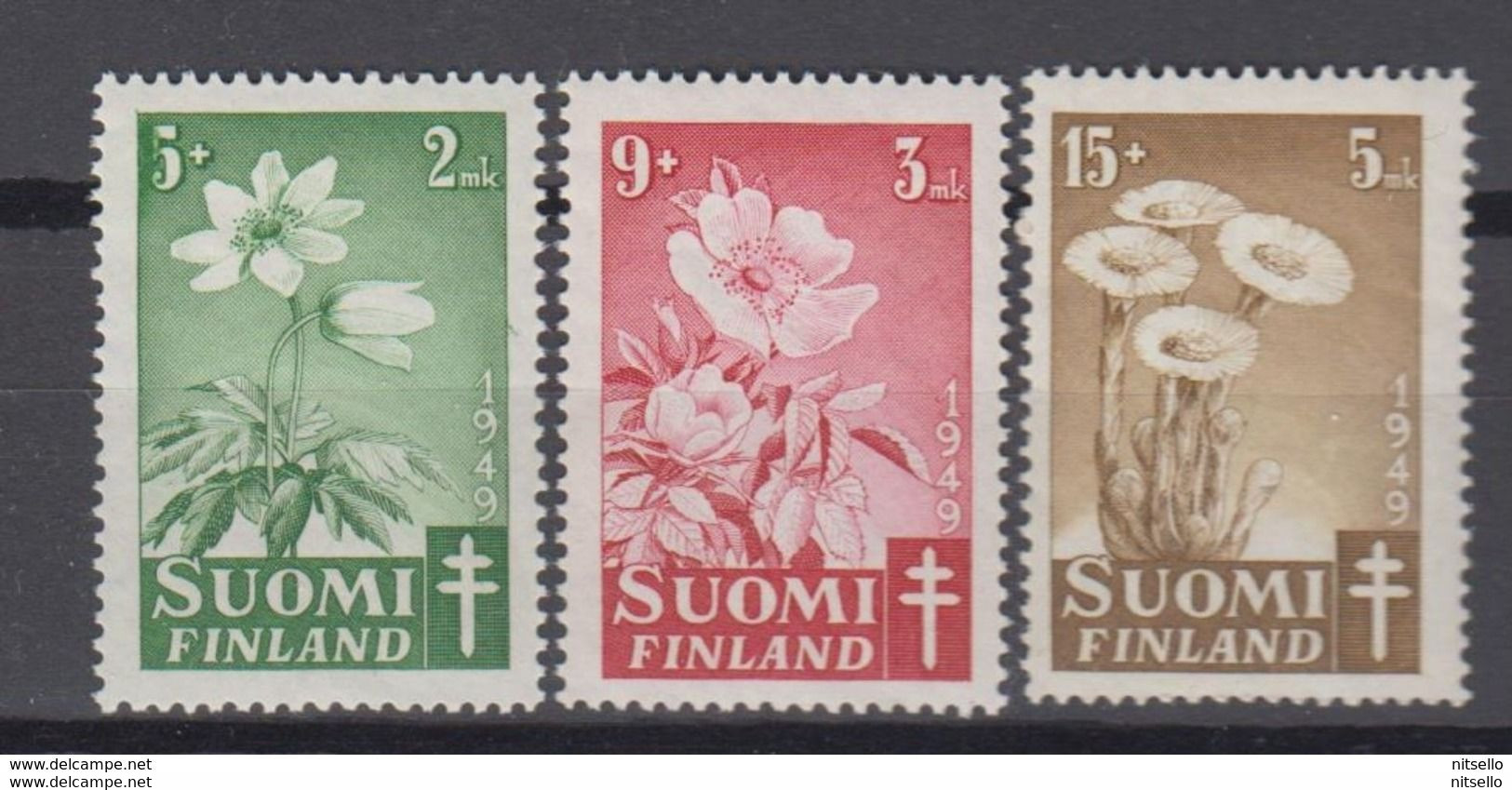 LOTE 2209 ///  FINLANDIA    YVERT Nº:  349/350 **MNH    ¡¡¡ OFERTA - LIQUIDATION - JE LIQUIDE !!! - Unused Stamps