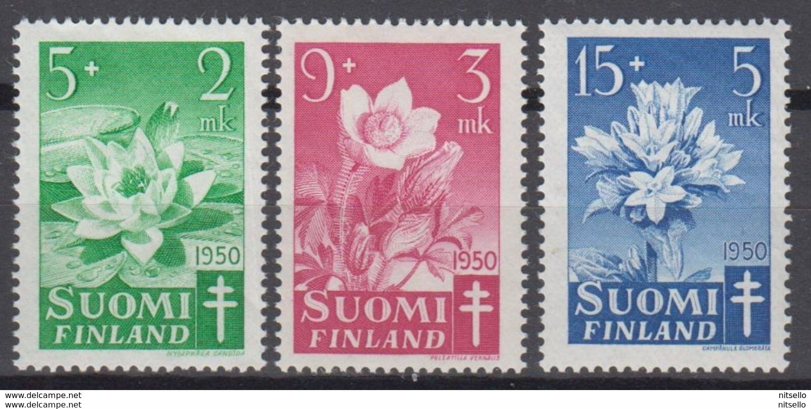 LOTE 2209 ///  FINLANDIA    YVERT Nº:  368/370  **MNH    ¡¡¡ OFERTA - LIQUIDATION - JE LIQUIDE !!! - Unused Stamps