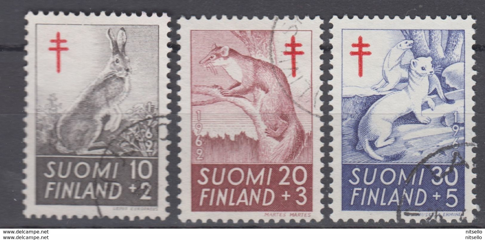 LOTE 2209 ///  FINLANDIA    YVERT Nº:  527/529    ¡¡¡ OFERTA - LIQUIDATION - JE LIQUIDE !!! - Used Stamps