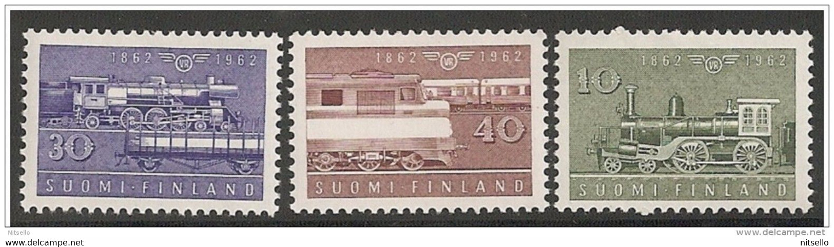 LOTE 2210 ///  FINLANDIA    YVERT Nº:  519/521 **MNH  CAT/COTE: 12€  ¡¡¡ OFERTA - LIQUIDATION - JE LIQUIDE !!! - Nuovi