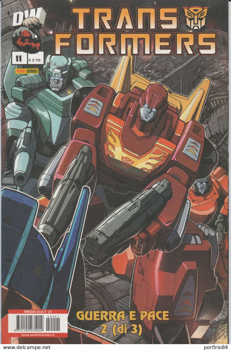 PANINI COMICS - TRANSFORMERS N.11 ESAURITO - Super Héros